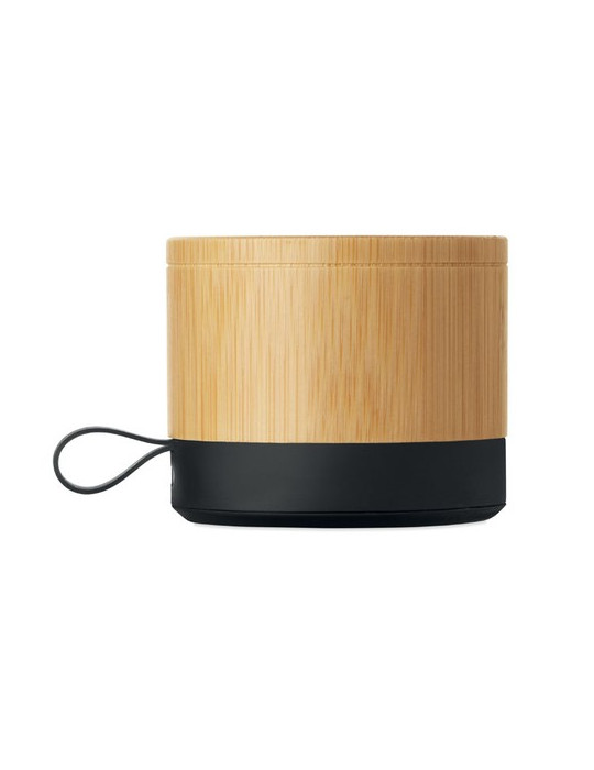 RECAR BAMBOO Haut-parleur 5.1 sans fil Couleurs : bois personnalisable avec votre logo