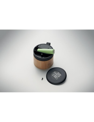 RECAR BAMBOO Haut-parleur 5.1 sans fil Couleurs : bois cadeau entreprise pas cher