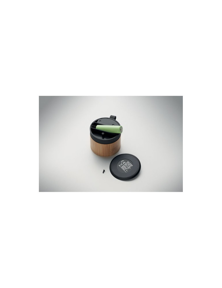 RECAR BAMBOO Haut-parleur 5.1 sans fil Couleurs : bois cadeau entreprise pas cher