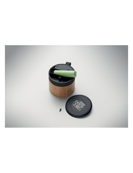 RECAR BAMBOO Haut-parleur 5.1 sans fil Couleurs : bois cadeau entreprise pas cher