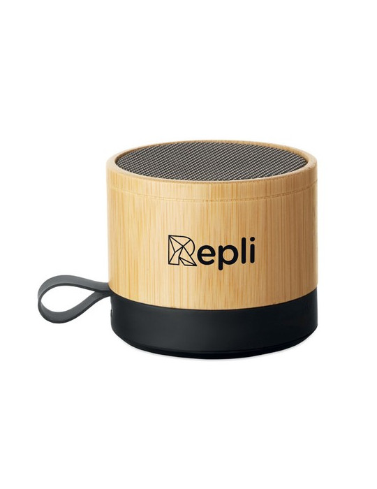 RECAR BAMBOO Haut-parleur 5.1 sans fil Couleurs : bois marquage laser ultra précis