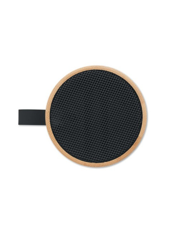 RECAR BAMBOO Haut-parleur 5.1 sans fil Couleurs : bois objet promotionnel éco-responsable