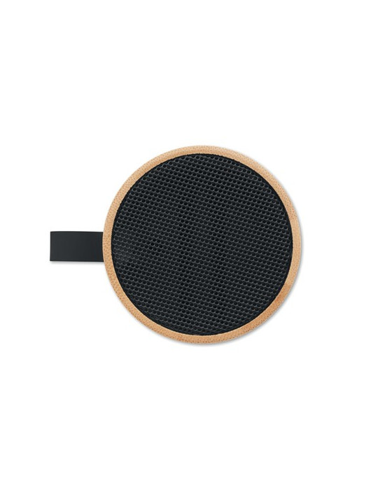 RECAR BAMBOO Haut-parleur 5.1 sans fil Couleurs : bois objet promotionnel éco-responsable