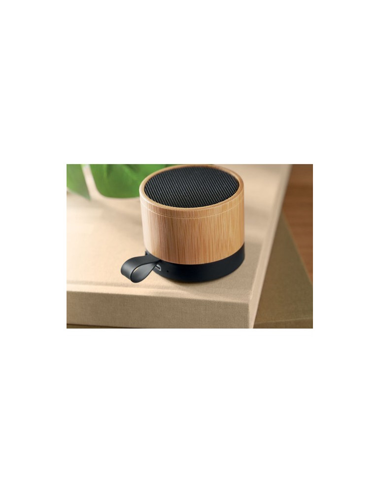 RECAR BAMBOO Haut-parleur 5.1 sans fil Couleurs : bois accessoire événementiel unique