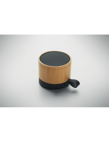 RECAR BAMBOO Haut-parleur 5.1 sans fil Couleurs : bois goodies entreprise design