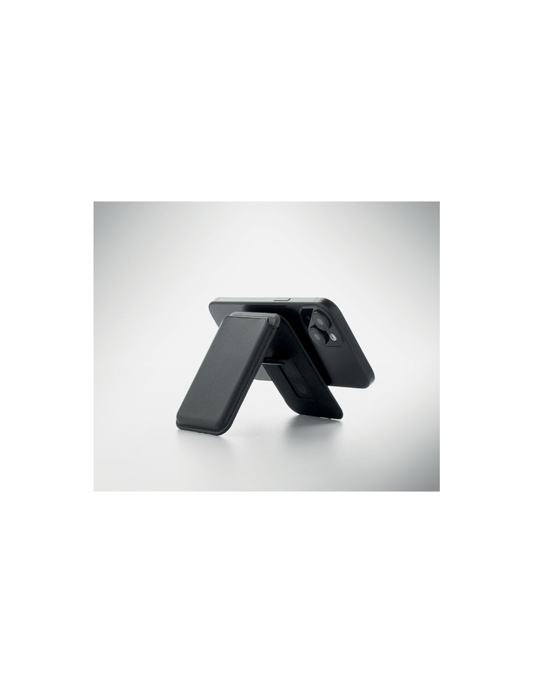 KARTA STAND Porte-cartes magnétique Couleurs : noir marquage laser ultra précis