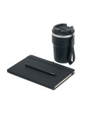 ENGAGE Coffret cadeau 3 pièces Matières : papier Couleurs : noir impression logo haute qualité