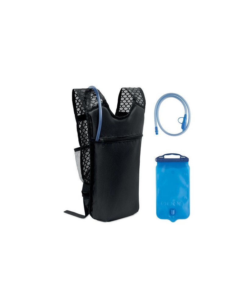 CONFI Sac à dos de sport 420D PU Couleurs : noir