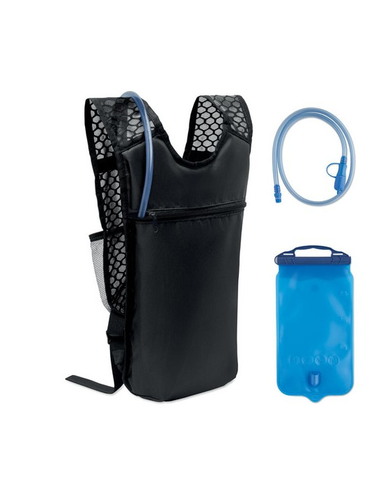 CONFI Sac à dos de sport 420D PU Couleurs : noir