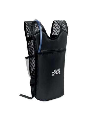 CONFI Sac à dos de sport 420D PU Couleurs : noir impression haute définition