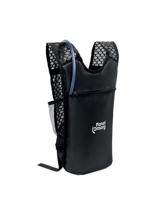 CONFI Sac à dos de sport 420D PU Couleurs : noir impression haute définition