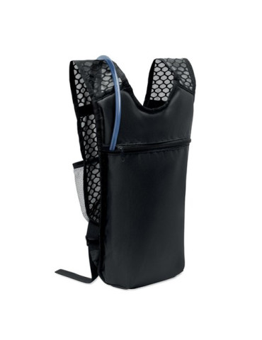CONFI Sac à dos de sport 420D PU Couleurs : noir objet promotionnel éco-responsable
