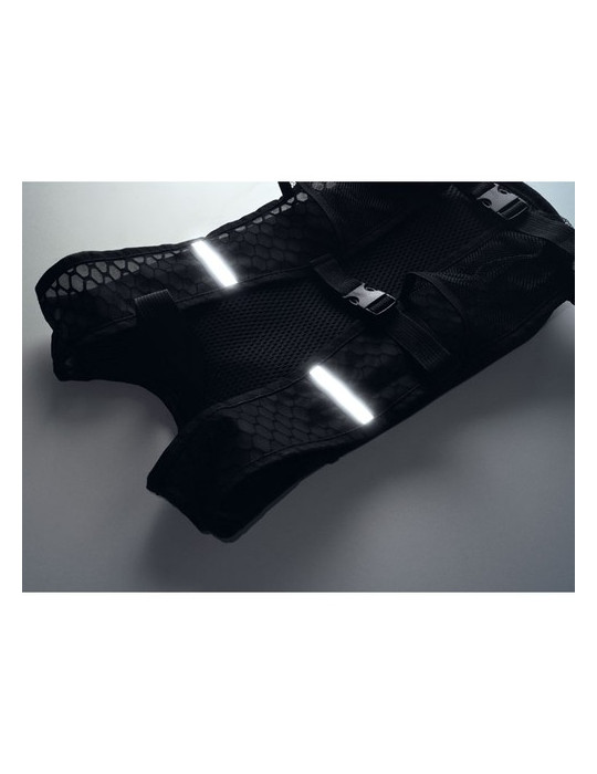 CONFI Sac à dos de sport 420D PU Couleurs : noir cadeau collaborateur premium