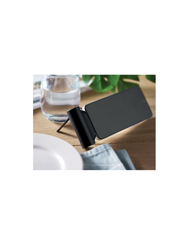 POWERKAU Powerbank 5000mAh Couleurs : noir marquage laser ultra précis