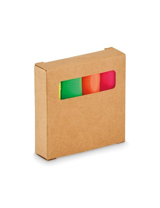 HIGH4 Set de surligneurs Couleurs : beige