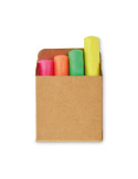 HIGH4 Set de surligneurs Couleurs : beige cadeau entreprise pas cher