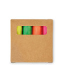 HIGH4 Set de surligneurs Couleurs : beige impression haute définition