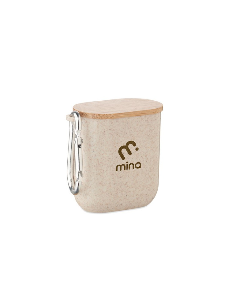 CABSTRA Set de câbles dans un boîtier Couleurs : beige impression haute définition