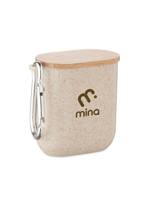 CABSTRA Set de câbles dans un boîtier Couleurs : beige impression haute définition