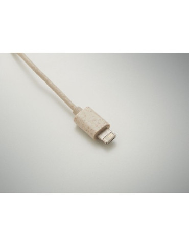 CABSTRA Set de câbles dans un boîtier Couleurs : beige marquage laser ultra précis