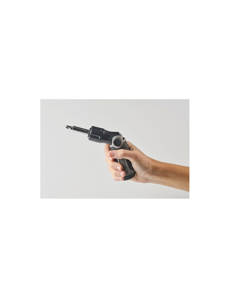 BEND ME Tournevis multi-embouts Couleurs : gris cadeau entreprise pas cher