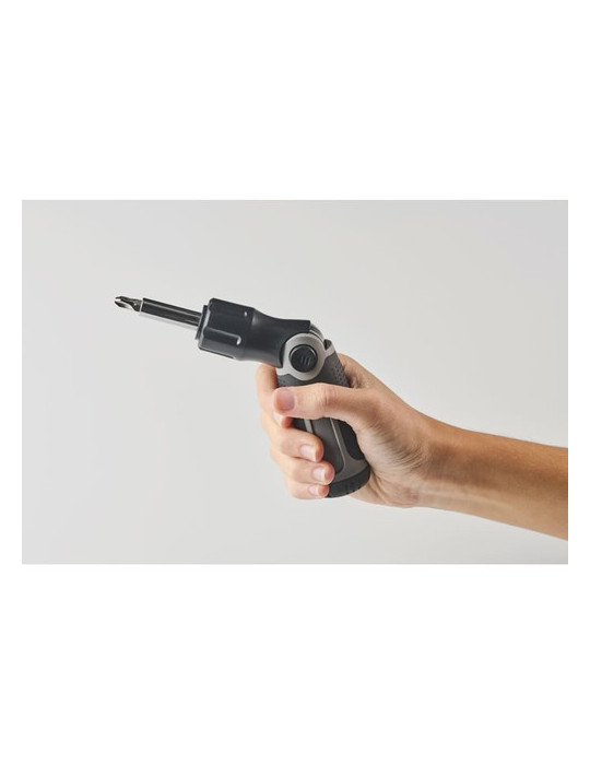 BEND ME Tournevis multi-embouts Couleurs : gris cadeau entreprise pas cher