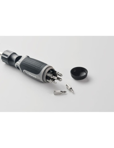 BEND ME Tournevis multi-embouts Couleurs : gris impression haute définition