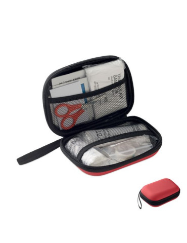 CARETWO Trousse de premiers secours Couleurs : rouge