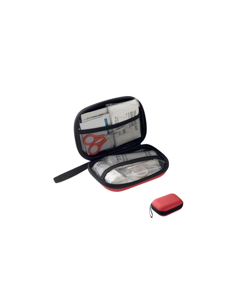 CARETWO Trousse de premiers secours Couleurs : rouge