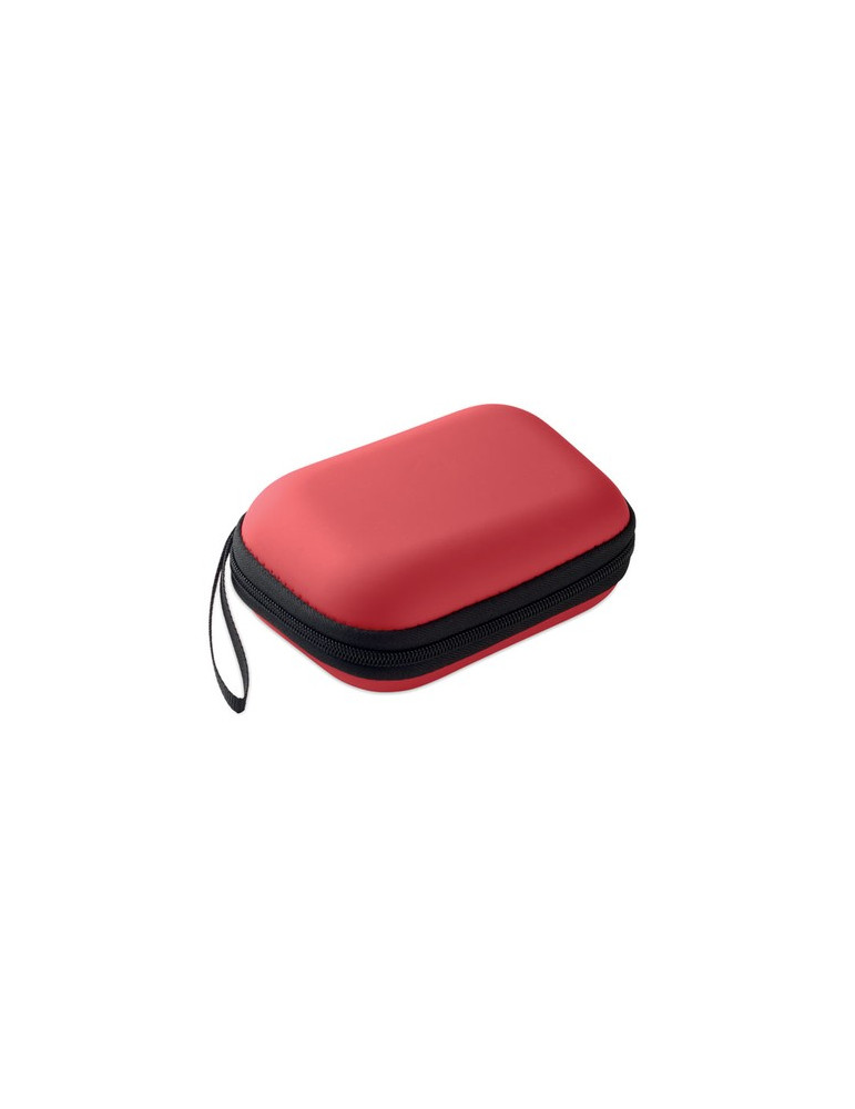 CARETWO Trousse de premiers secours Couleurs : rouge cadeau entreprise pas cher