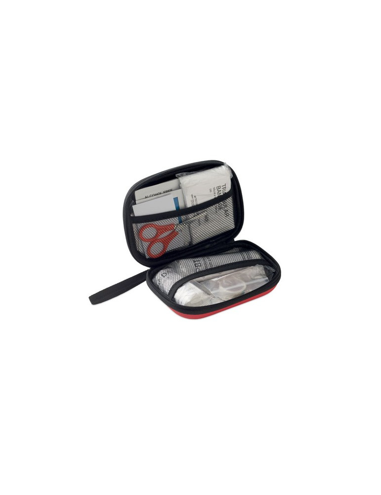 CARETWO Trousse de premiers secours Couleurs : rouge goodies entreprise design