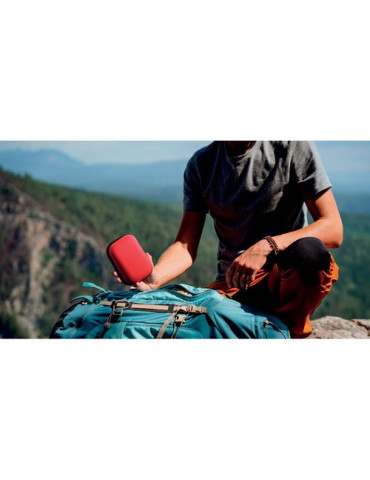 CARETWO Trousse de premiers secours Couleurs : rouge impression logo haute qualité
