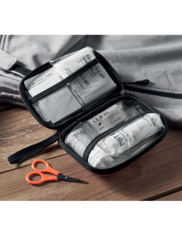 CARETWO Trousse de premiers secours Couleurs : rouge cadeau client original