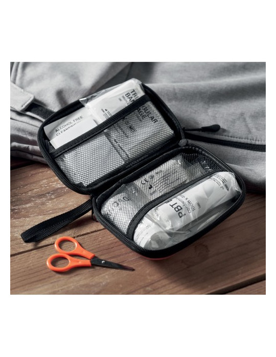 CARETWO Trousse de premiers secours Couleurs : rouge cadeau client original