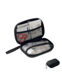 CARETWO Trousse de premiers secours Couleurs : noir personnalisable avec votre logo