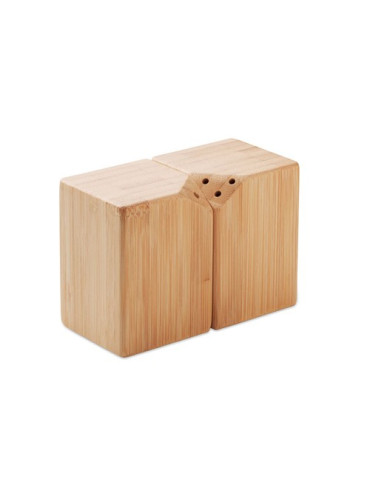 BOTH Set sel et poivre en bambou Couleurs : bois 2