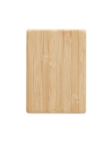 BOTH Set sel et poivre en bambou Couleurs : bois marquage laser ultra précis