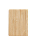 BOTH Set sel et poivre en bambou Couleurs : bois marquage laser ultra précis