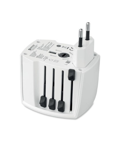 MUV USB AC30 PD Adaptateur SKROSS® 30W Couleurs : blanc goodies publicitaire événementiel