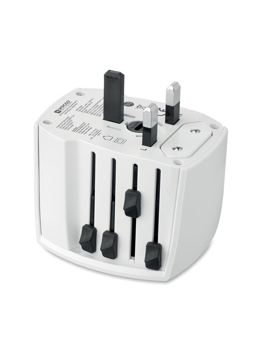 MUV USB AC30 PD Adaptateur SKROSS® 30W Couleurs : blanc impression haute définition