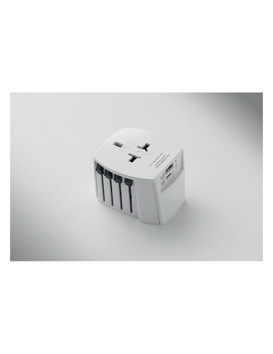 MUV USB AC30 PD Adaptateur SKROSS® 30W Couleurs : blanc marquage laser ultra précis