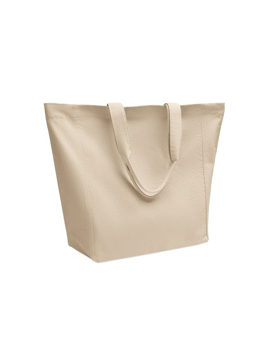 PURI Sac shopping en coton Couleurs : beige