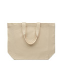 PURI Sac shopping en coton Couleurs : beige personnalisable avec votre logo