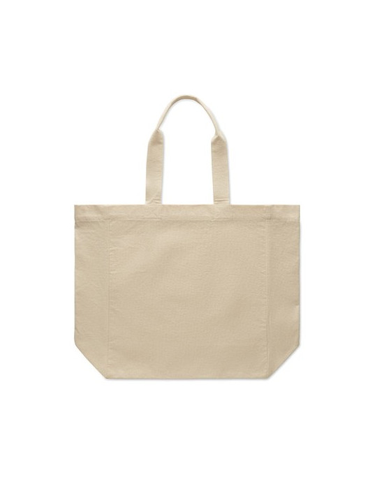 PURI Sac shopping en coton Couleurs : beige cadeau entreprise pas cher