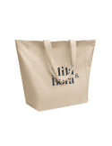 PURI Sac shopping en coton Couleurs : beige goodies publicitaire événementiel