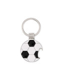 OPEN GOAL Porte-clé football décapsuleur Couleurs : blanc personnalisable avec votre logo