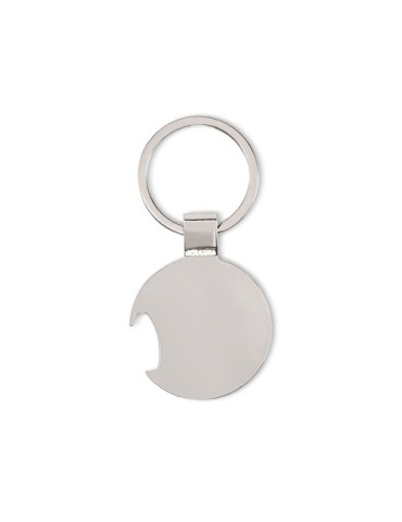 OPEN GOAL Porte-clé football décapsuleur Couleurs : blanc cadeau entreprise pas cher