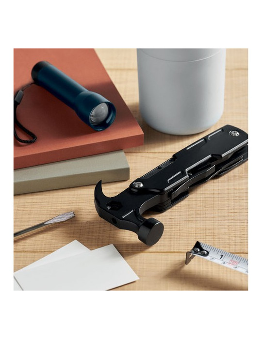 MULTIHAMMER Marteau multifonction Couleurs : noir impression haute définition