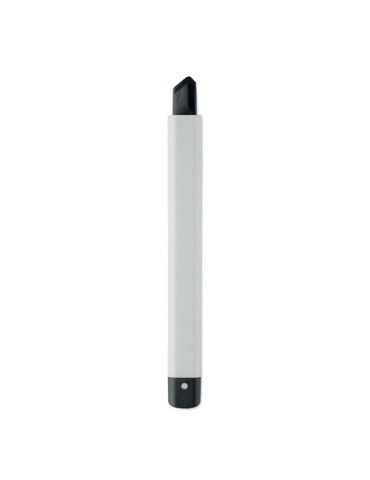 BLADE Petit cutter rétractable Couleurs : blanc objet publicitaire robuste