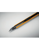 BLADE Petit cutter rétractable Couleurs : jaune goodies personnalisé en stock